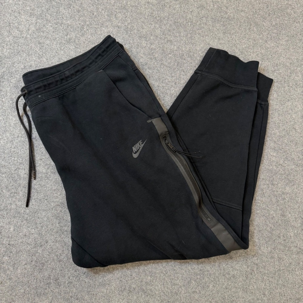 Nike Sportswear Tech Fleece Joggers Mens XXL Black Sweatpants 683800-010